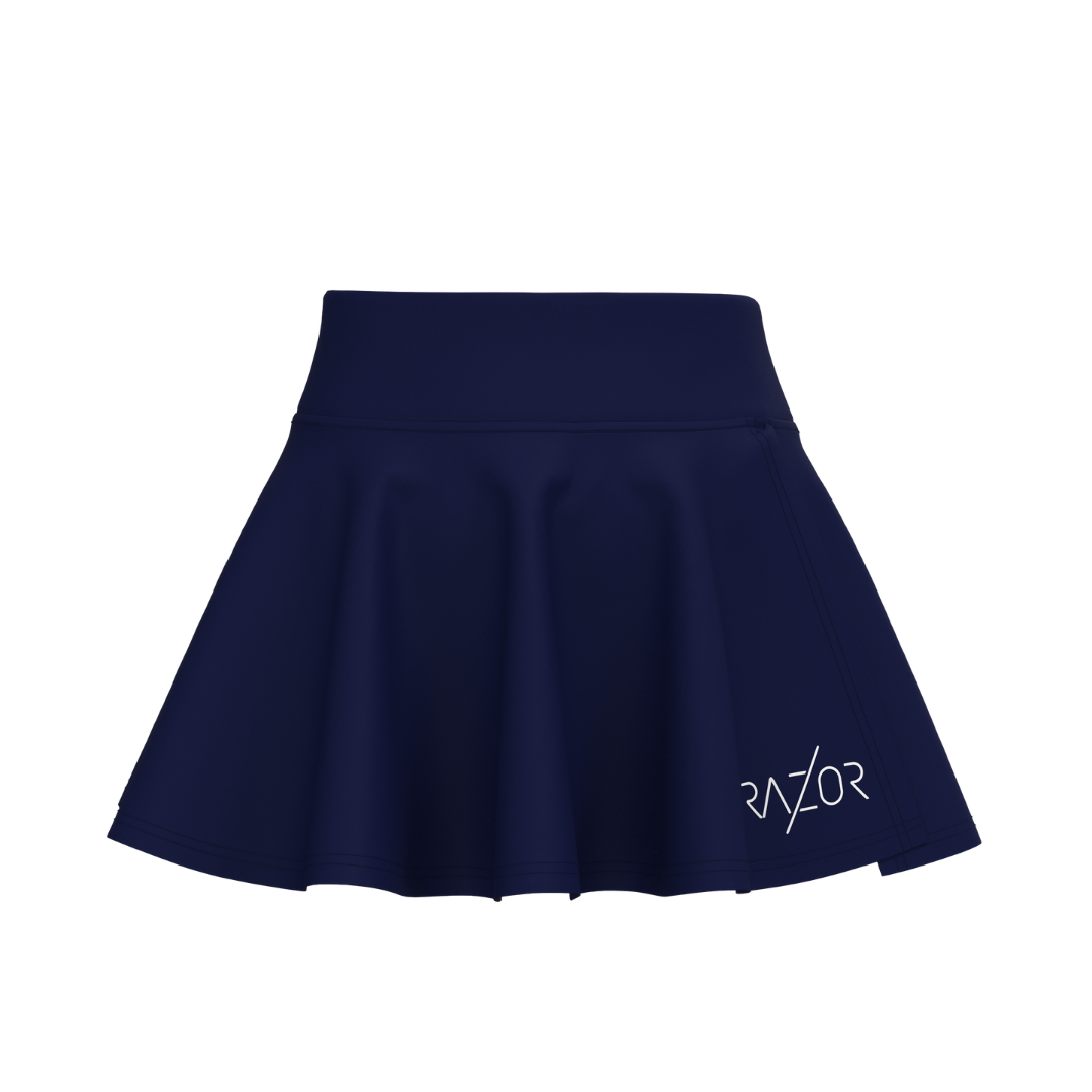 FLAME SKIRT NAVY