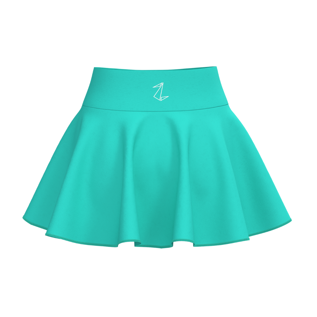 PERFORMANCE SKIRT TURQUOISE