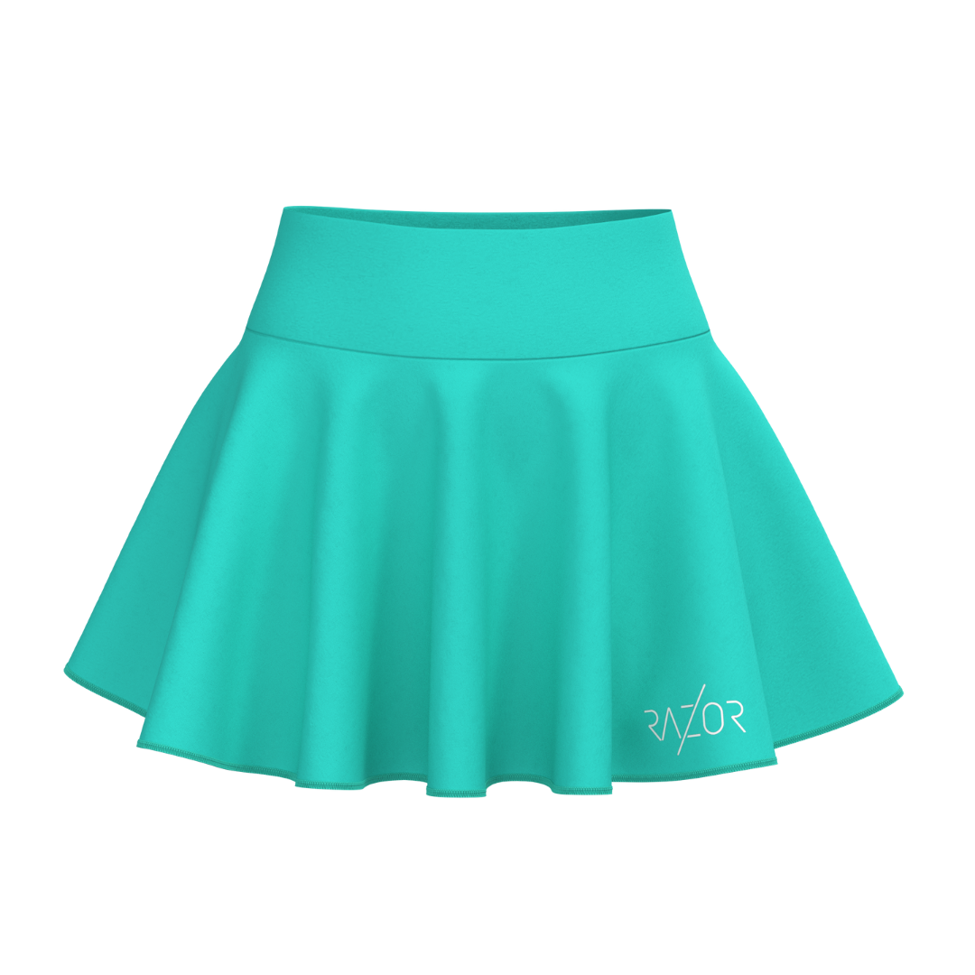 PERFORMANCE SKIRT TURQUOISE