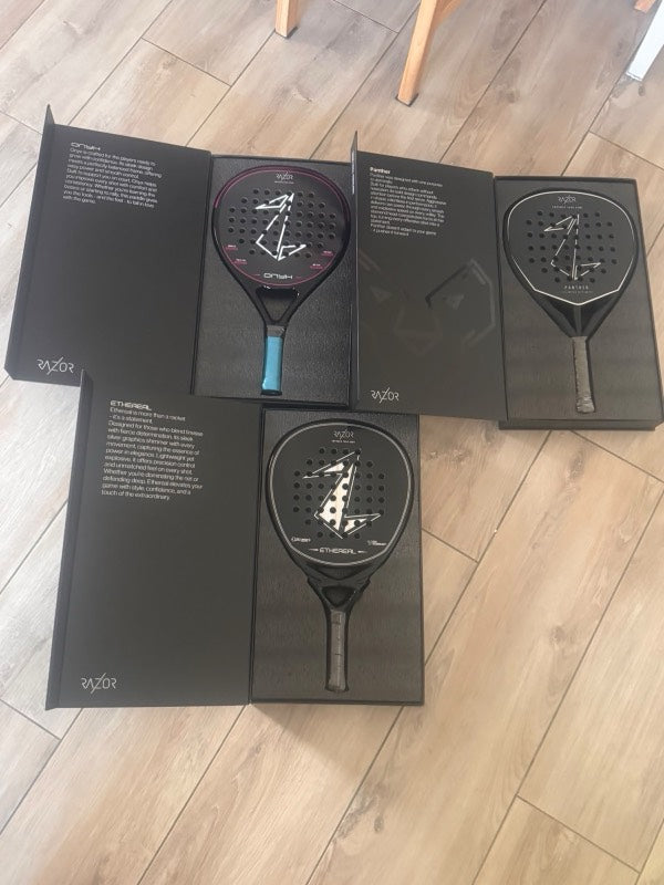 Onyx, Ethereal e Panther nelle confezioni Razor